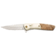 Browning Nine Mile Folding Knife, 3in, D2 High Carbon Steel, Drop Point, Wood Handle, N, 3220470