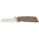 Browning Plateau Folding Knife, 3.25in, D2 High Carbon Steel, Cleaver, G10 Handle, N, 3220469