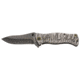Browning River Stone 3.5in Folder Knife, Drop Point, D2 High Carbon Steel Blade, Aluminum Handle, Steel, 3220468