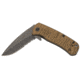 Browning Riverstone Small Folding Knives, 2.875in, D2, Anodized Aluminum, Sage Handle, 3220515