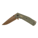Browning Trailside Folding Knife, 3in, D2 High Carbon Steel, Drop Point, G10 Handle, N, 3220516