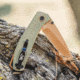 Browning Trailside Folding Knife, 3in, D2 High Carbon Steel, Drop Point, G10 Handle, N, 3220516