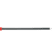 Bubba Blade Fishing Hook Extractor, 12in, Aluminum Hook Extractor, 4.5in, Polymer Handle, Red, Large, 1112867