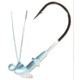 Buckeye Lures Jwill Weedless Swimbait Head, 3/8 Oz, Blubck Hrng, BEL-JWWBBACK38