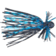 Buckeye Lures Mushroom Jigs, 1/8 Oz, Black/Blue, BEL-MJBB18