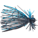 Buckeye Lures Mushroom Jigs, 1/8 Oz, Black/Blue, BEL-MJBB18