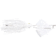 Buckeye Lures Single Bladed Buzzbait, 1/2 Oz, White, BEL-SBWH12