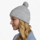 Buff Knitted Beanie, Nerla Grey, 132335.937.10.00