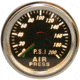 Bulldog Winch 0-200PSI Air Pressure Gauge, 2in, Dual Needle, Mechanical, Lighted, 42075B