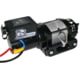 Bulldog Winch 3400lb Trailer/Utility Winch, 50ft Synth Rope, Roller Fairlead, Mnt Plate, 15018