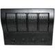 Bulldog Winch 4-Switch Panel w/ Lighted Breakers, Black, 20266