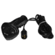 Bulldog Winch Hand Control, Truck with 3-Prong Push-in Plug, 12ft, Black, 20080