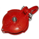 Bulldog Winch Pulley Block, 32K BS 16K WLL, Red, 20077