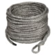 Bulldog Winch Synthetic Rope 4.8mm x 50ft - Grey, 20185