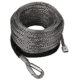 Bulldog Winch Synthetic Rope, 8mm X 50ft, Grey, 20226