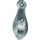 Bullet Weights Bank Sinker, Space Saver, 4oz, 3/Pack, PBBL4