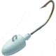 Bullet Weights Bullet Jig Head, Glow White, 4oz, 8/0 Hook, BTJP4BGLO