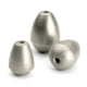 Bullet Weights Steel Egg Sinker in Zip Lock Bag, 3 pc, 1 oz, USEG5