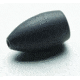 Bullet Weights Tungsten Flipping Weights, 1/2oz, Tactical Black, 2/Pack, PBTGNFWP12TB