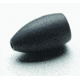Bullet Weights Tungsten Flipping Weights, 3/8oz, Tactical Black, 3/Pack, PBTGNFWP38TB