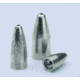 Bullet Weights Worm Weight, Space Saver, 3/8oz, Natural, 8/Pack, PBBW38