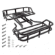 Burromax HRH Utility Rack Set, Front and Rear, Black, 16106