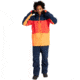Burton ak GORE-TEX Swash Jacket - Mens, Dress Blue/Fiesta Red/Clownfish Orange, Extra Large, 10001108404-XL