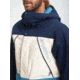 Burton Breach Insulated Jacket - Mens, Dress Blue / Almond Milk / Storm Blue, Extra Large, 10180106401-XL
