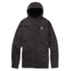 Burton Men's Crown Bonded Full-Zip Hoodie - Quick-Dry Tech Fleece, Monument Heather