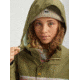 Burton Eyris Jacket - Womens, Martini Olive / Aqua Gray Revel, Small, 20551101300-S