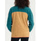 Burton Hearth Fleece Pullover - Womens, Balsam/Camel, Small, 17338104301S