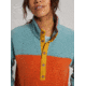 Burton Hearth Fleece Pullover - Womens, Trellis/Burnt Ochre, Extra Small, 17338108300-XS