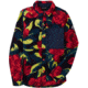 Burton Hearth Snap Up Fleece - Womens, Hibiscus Pink Oversized Floral, Medium, 22025100960-M