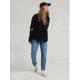 Burton Hearth Snap-Up Fleece - Womens, True Black, Medium, 22025100001-M