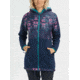 Burton Khalsa Hybrid Full-Zip Jacket - Womens, Dress Blue Stylus / Dress Blue, Large, 21356100400-L