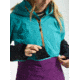 Burton Kimmy 2L Anorak Jacket -Womens, Green-Blue Slate / Charisma / True Black, Large, 21283100400-L