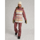 Burton Lelah Jacket - Womens, Rose Brown/Creme Brulee Woven Stripe, Small, 20541102200-S