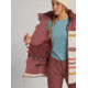 Burton Lelah Jacket - Womens, Rose Brown/Creme Brulee Woven Stripe, Small, 20541102200-S