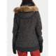 Burton Lelah Jacket - Womens, True Black Heather / True Black, Small, 20541100001-S