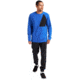 Burton Multipath Grid Crewneck Fleece - Mens, Cobalt Blue, Extra Large, 22727100400-XL