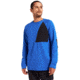 Burton Multipath Grid Crewneck Fleece - Men's, Cobalt Blue, Extra Large, 22727100400-XL