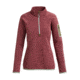 Burton Turbine 1/4 Zip Fleece Jacket - Womens, Rose Brown Heather, Extra Small, 15049104200-XS
