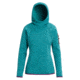 Burton Turbine Pullover Fleece - Womens, Green-Blue Slate Heather, Extra Small, 15048104400-XS