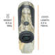 Bushnell 6x24 Bone Collector 850 LRF Realtree Edge Rangefinder, Box 5L, 202209