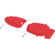 C.A.M.P. Skimo Pure Nanotech Anti-Balling Plates, Red, 2997