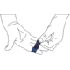 C.A.M.P. Climbing Tape, Blue, 3.8 cm x 10 m, 311603