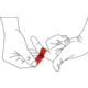 C.A.M.P. Climbing Tape, Red, 3.8 cm x 10 m, 311602