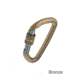 C.A.M.P. Orbit Lock Carabiner (Screwgate)-Bronze