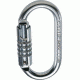 Steel Oval Pro 3Lock Carabiner