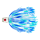C&amp;H Lures King Buster Bling Series Lure, Blue/White Skirt, 3 Piece, CH-BL01